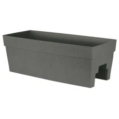 27" Harmony Grey Rail Windowbox