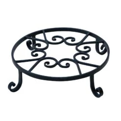 8" Forged Plant Trivet