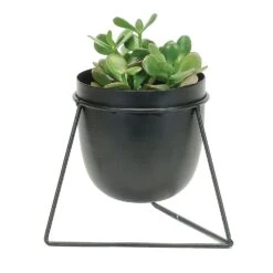 Bullet Planter In Triangle Stand 5.5"