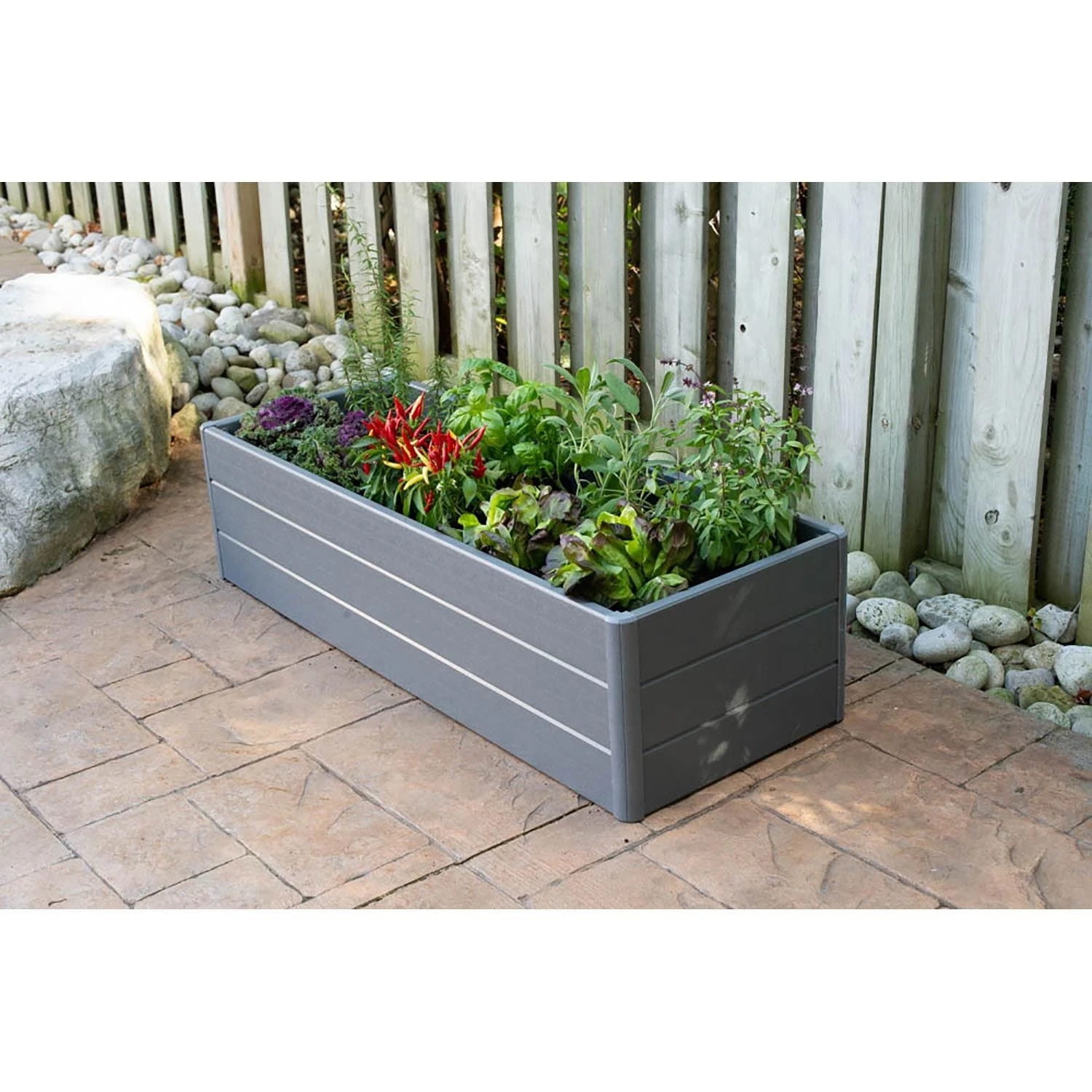 Deck Garden Bed 36.5"x13"x11.5"