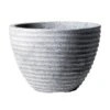 Stewart Garden 37cm Low Honey Pot Planter - Alpine Grey