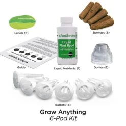 AeroGarden Grow Anything Seed Pod Kit (6-Pod)