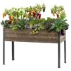 Elevated Spruce Planter 21" X 47" X 30" H