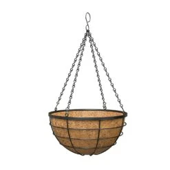 14" Modern Farmhouse Hanging Basket