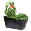 Mini Rectangular Planter/Beverage Tub-Black